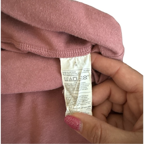 Old Navy Active Balance High Waisted 7/8 Leggings Pink size Large - Picture 4 of 4